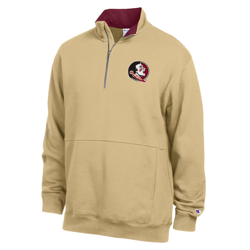 Florida State Seminoles Quarter-Zip Pullover – NCAA Champion Fleece – 5 Colours (USA Sourced)