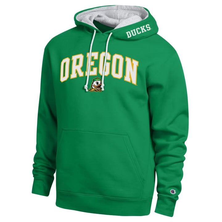 Oregon Ducks Hoodie – NCAA Champion Arch Tackle Twill – 5 Colours (USA Sourced)