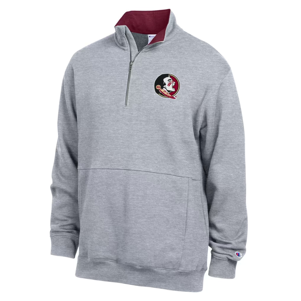 Florida State Seminoles Quarter-Zip Pullover – NCAA Champion Fleece – 5 Colours (USA Sourced)