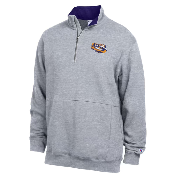 LSU Tigers Quarter-Zip Pullover – NCAA Champion Fleece – 4 Colours (USA Sourced)