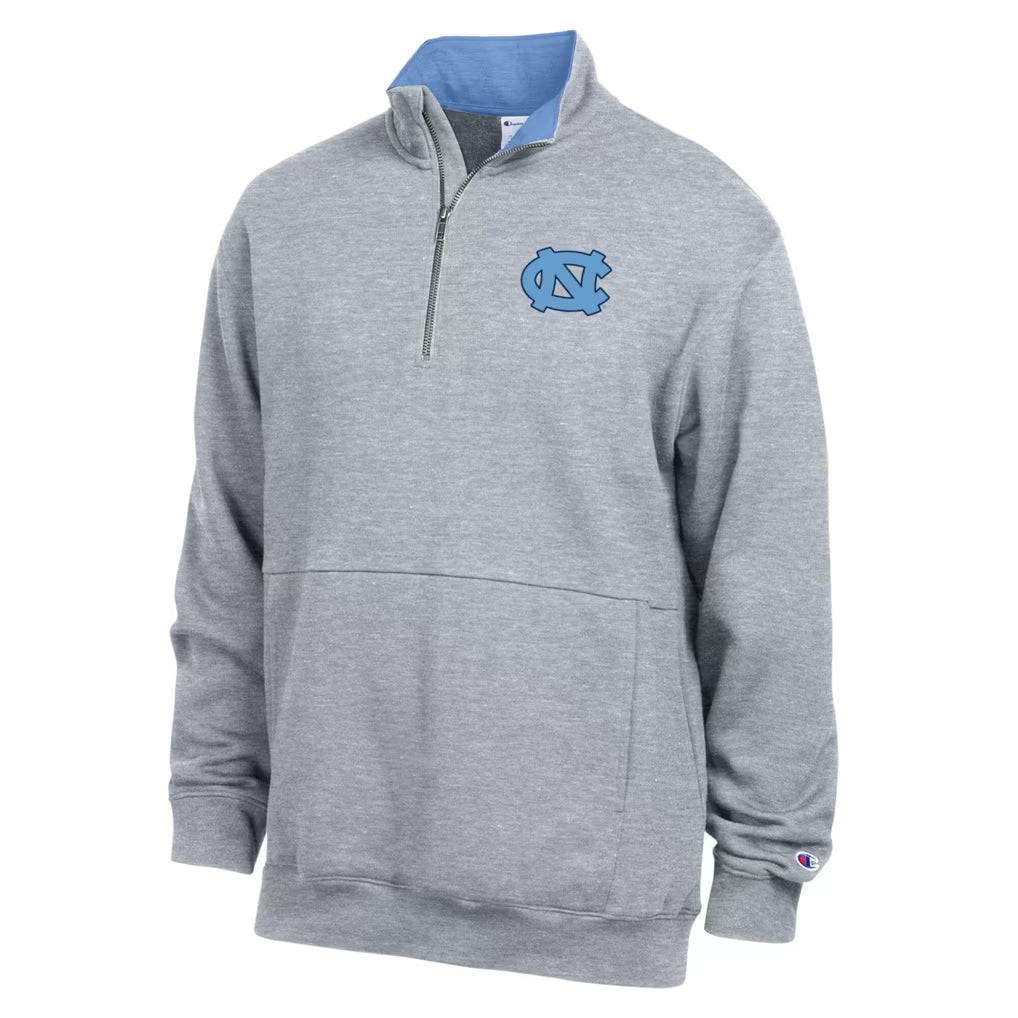 North Carolina Tar Heels Quarter-Zip Pullover – NCAA Champion Fleece – 4 Colours (USA Sourced)