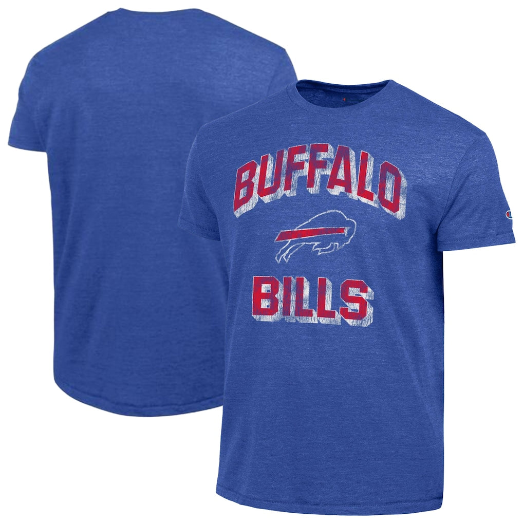 Buffalo Bills NFL Champion Ultimate Tri-Blend T-Shirt – Royal (USA Stock) - UKASSNI