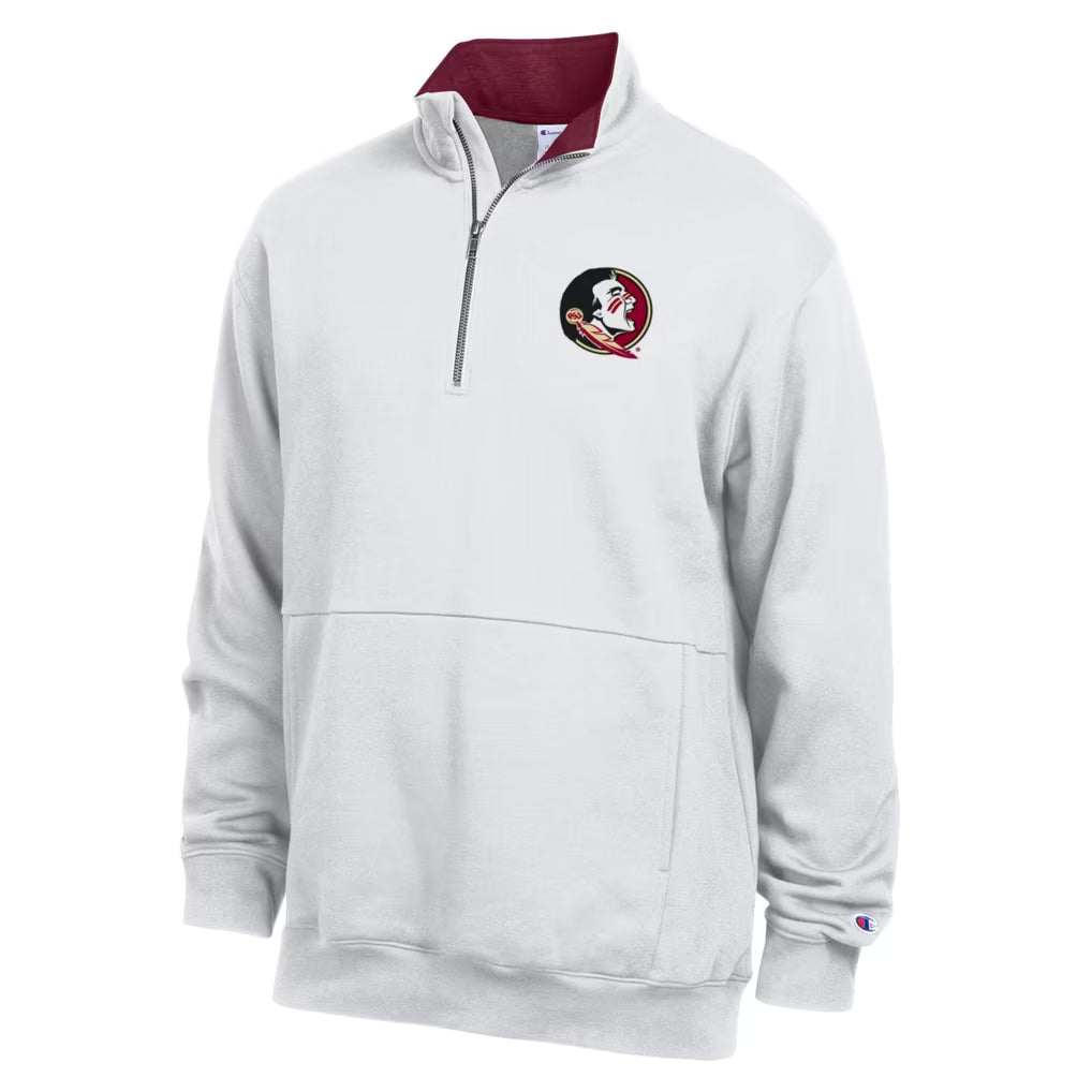 Florida State Seminoles Quarter-Zip Pullover – NCAA Champion Fleece – 5 Colours (USA Sourced)