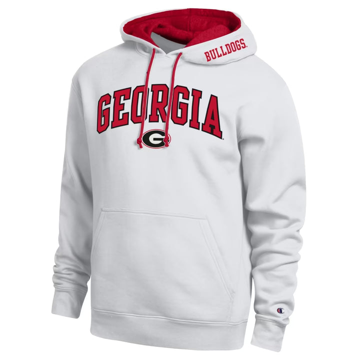 Georgia Bulldogs Hoodie – NCAA Champion Arch Tackle Twill – 4 Colours (USA Sourced)