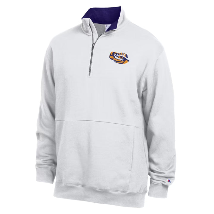 LSU Tigers Quarter-Zip Pullover – NCAA Champion Fleece – 4 Colours (USA Sourced)