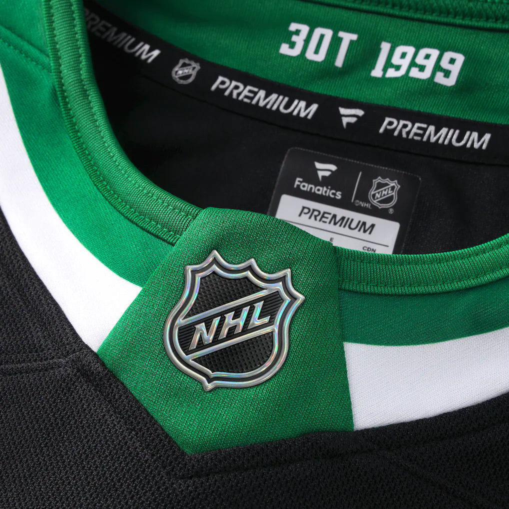 Dallas Stars Jersey – NHL Fanatics Alternate Premium – Black (USA Sourced)