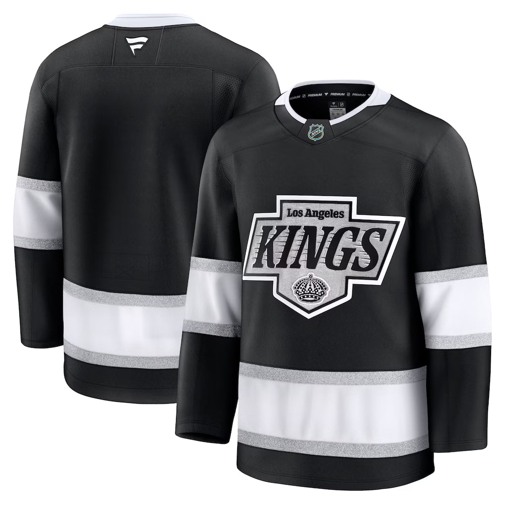 Los Angeles Kings NHL Fanatics Home Premium Jersey – Black (USA Stock) - UKASSNI