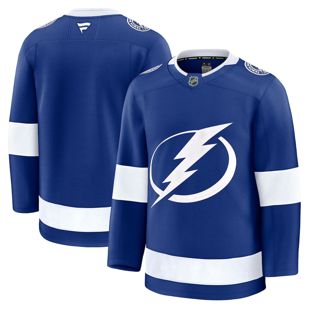 Tampa Bay Lightning NHL Fanatics Home Premium Jersey – Blue (USA Stock) - UKASSNI