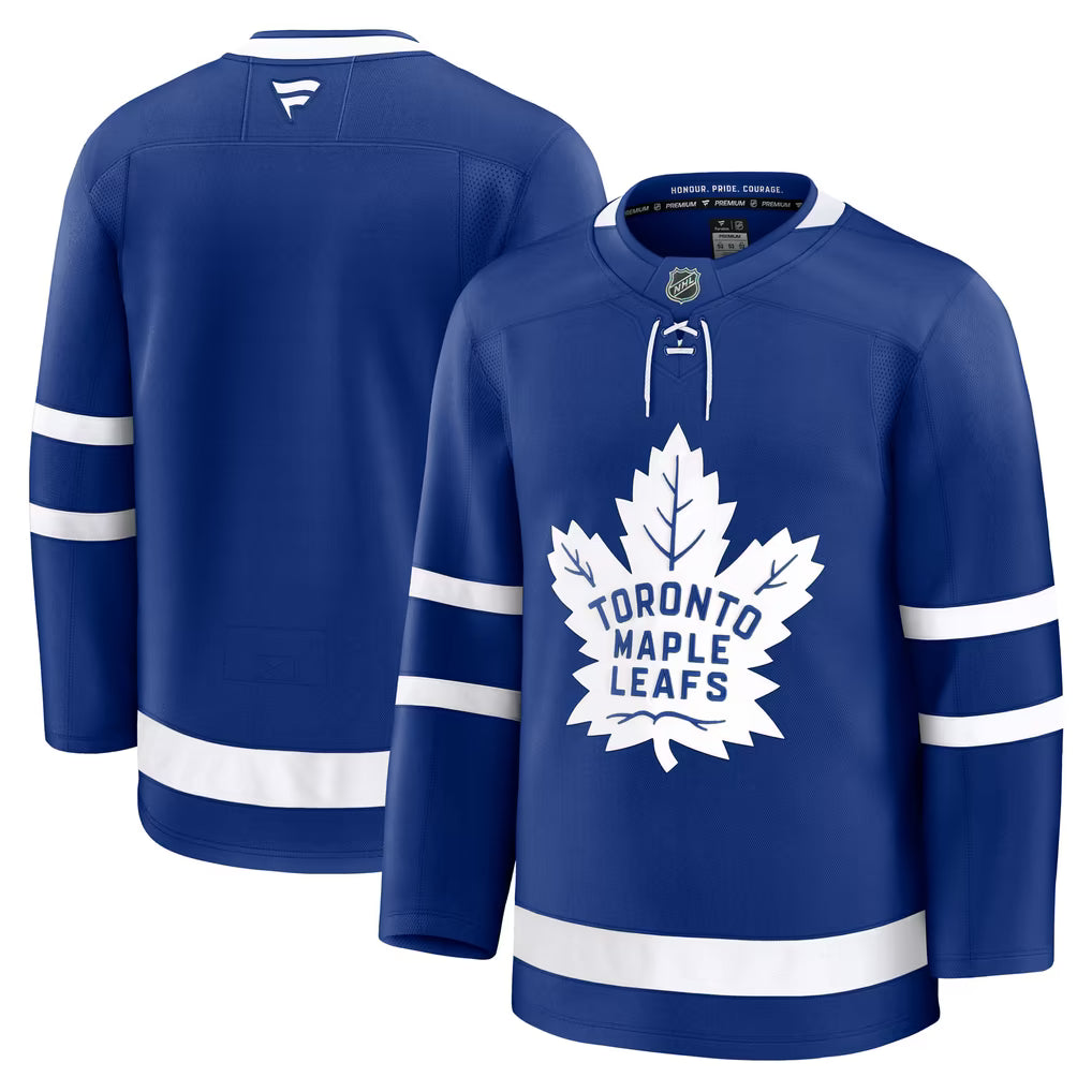Toronto Maple Leafs Jersey – NHL Fanatics Home Premium – Blue (USA Sourced)