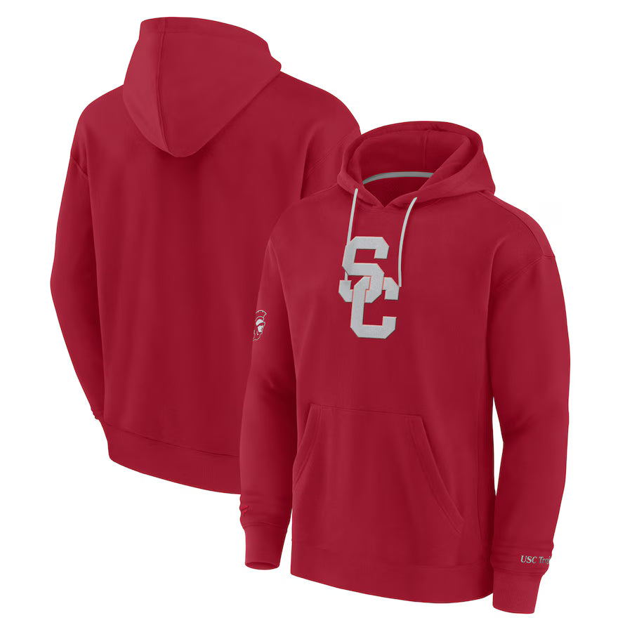 USC Trojans Fanatics Elements Pace Pullover Hoodie – Cardinal (USA Stock) - UKASSNI
