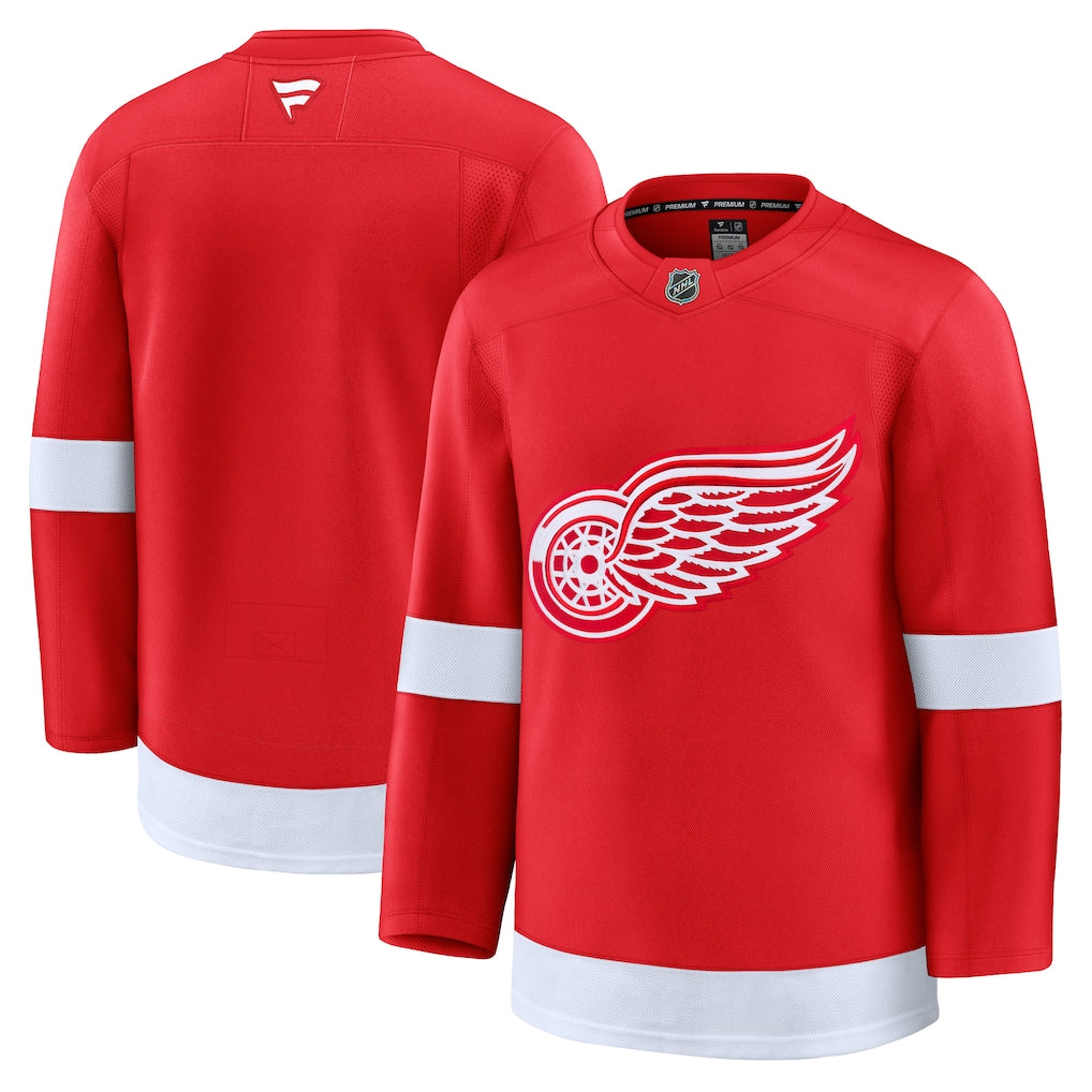 Detroit Red Wings NHL Fanatics Home Premium Jersey – Red (USA Stock) - UKASSNI