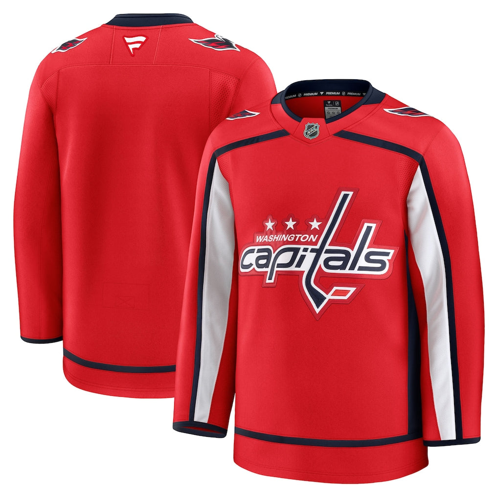 Washington Capitals NHL Fanatics Home Premium Jersey – Red (USA Stock) - UKASSNI