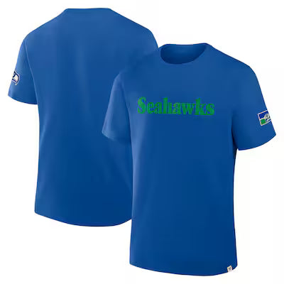 Seattle Seahawks Fanatics Elevated Classic Legacy T-Shirt - (USA Stock)
