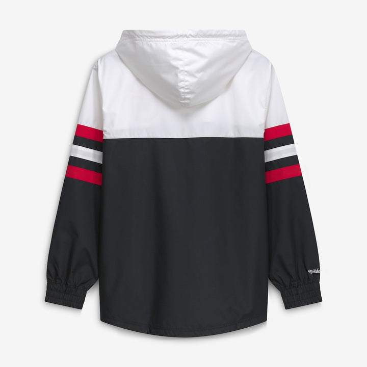 Georgia Bulldogs Windbreaker – NCAA Mitchell &amp; Ness Head Coach Anorak – Black (USA Sourced)