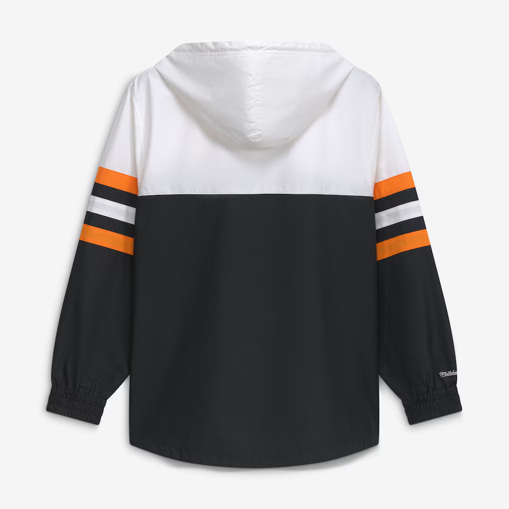 Tennessee Volunteers Windbreaker – NCAA Mitchell &amp; Ness Head Coach Anorak – Black (USA Sourced)