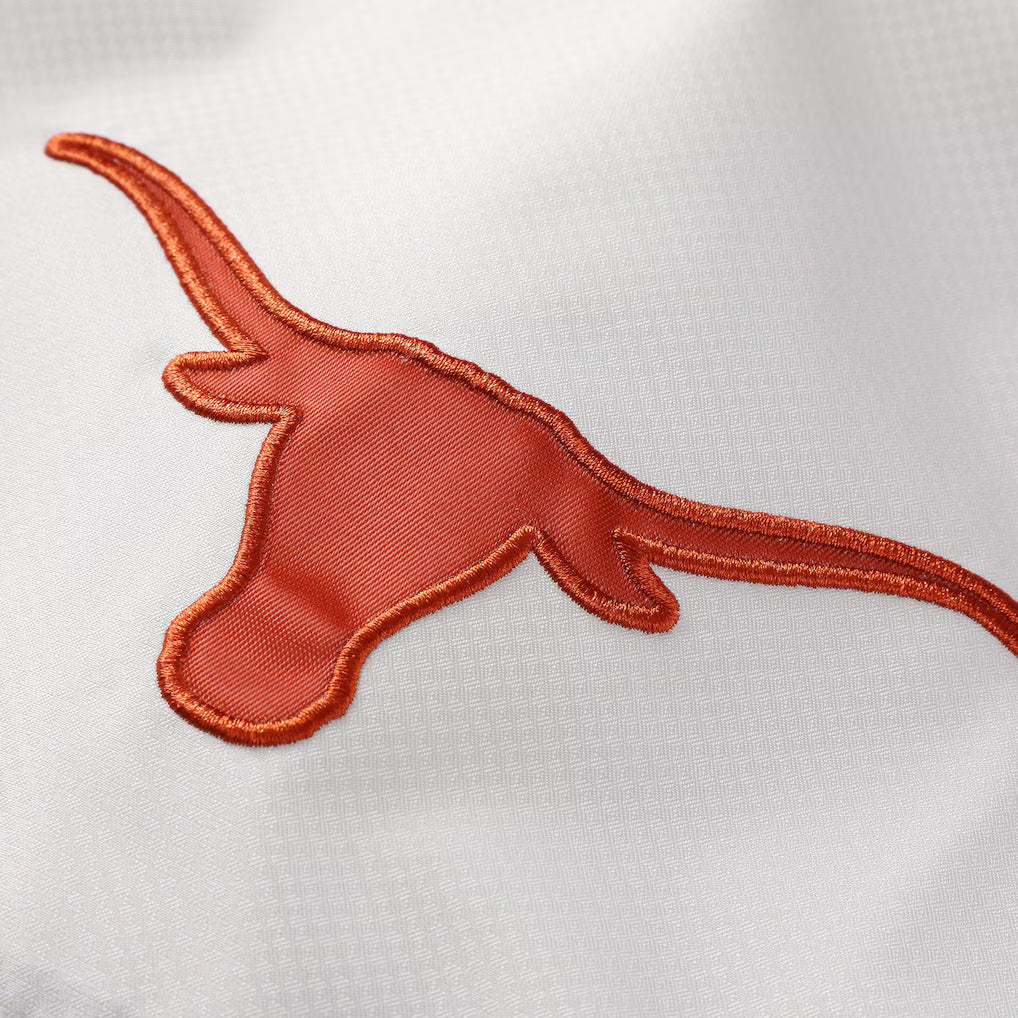 Texas Longhorns Windbreaker – NCAA Mitchell &amp; Ness Head Coach Anorak – Black (USA Sourced)