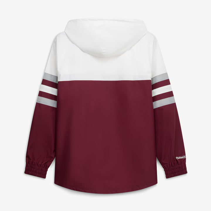 Texas A&amp;M Aggies Windbreaker – NCAA Mitchell &amp; Ness Head Coach Anorak – Maroon (USA Sourced)