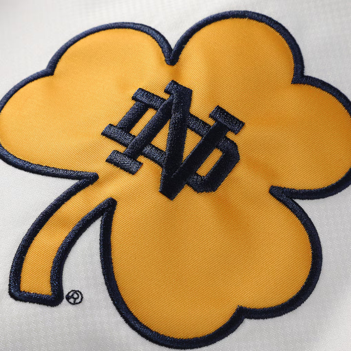 Notre Dame Fighting Irish Windbreaker – NCAA Mitchell &amp; Ness Head Coach Anorak – Navy (USA Sourced)
