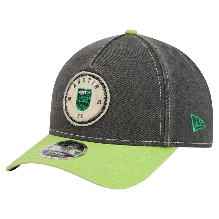 Austin FC Hat – MLS New Era 9FORTY Jersey Hook Adjustable – Black (USA Sourced)
