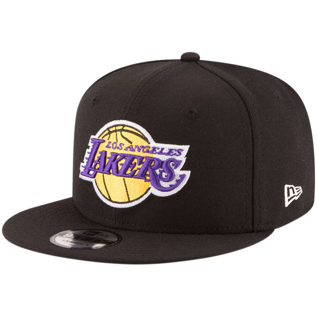 Los Angeles Lakers New Era Cap - NBA Official Team Color 9FIFTY Snapback – Black (USA Sourced)