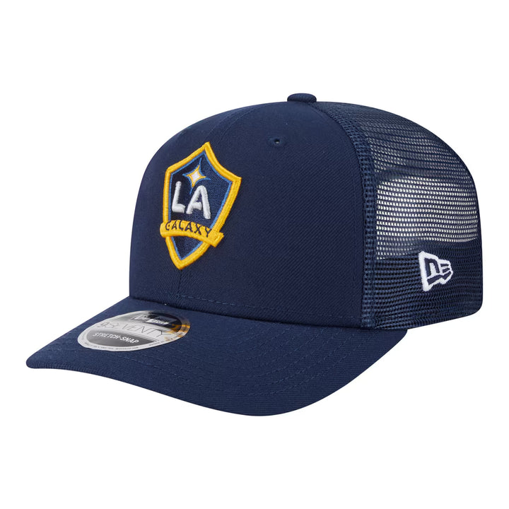 LA Galaxy Hat – MLS New Era 9SEVENTY Jersey Hook Adjustable – Blue (USA Sourced) - UKASSNI