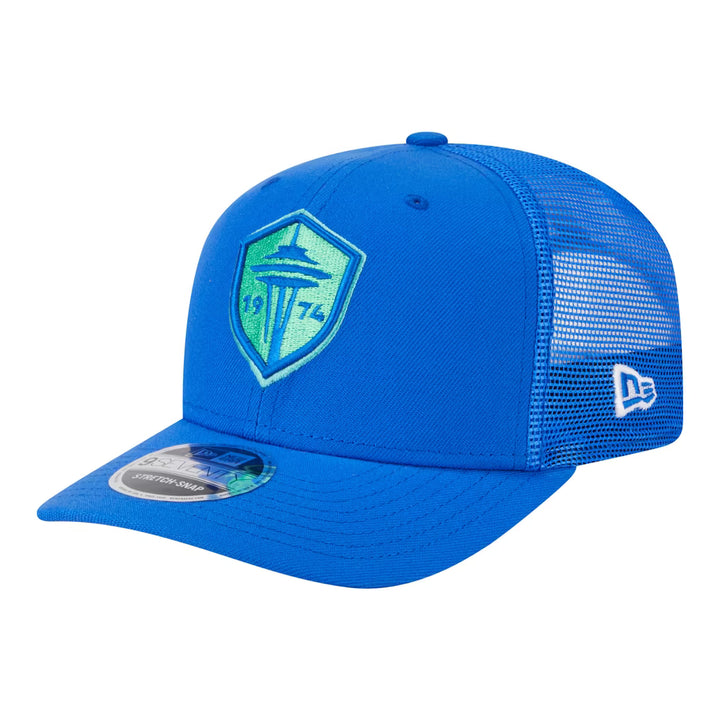 Seattle Sounders FC Hat – MLS New Era 9SEVENTY Jersey Hook Adjustable – Blue (USA Sourced) - UKASSNI