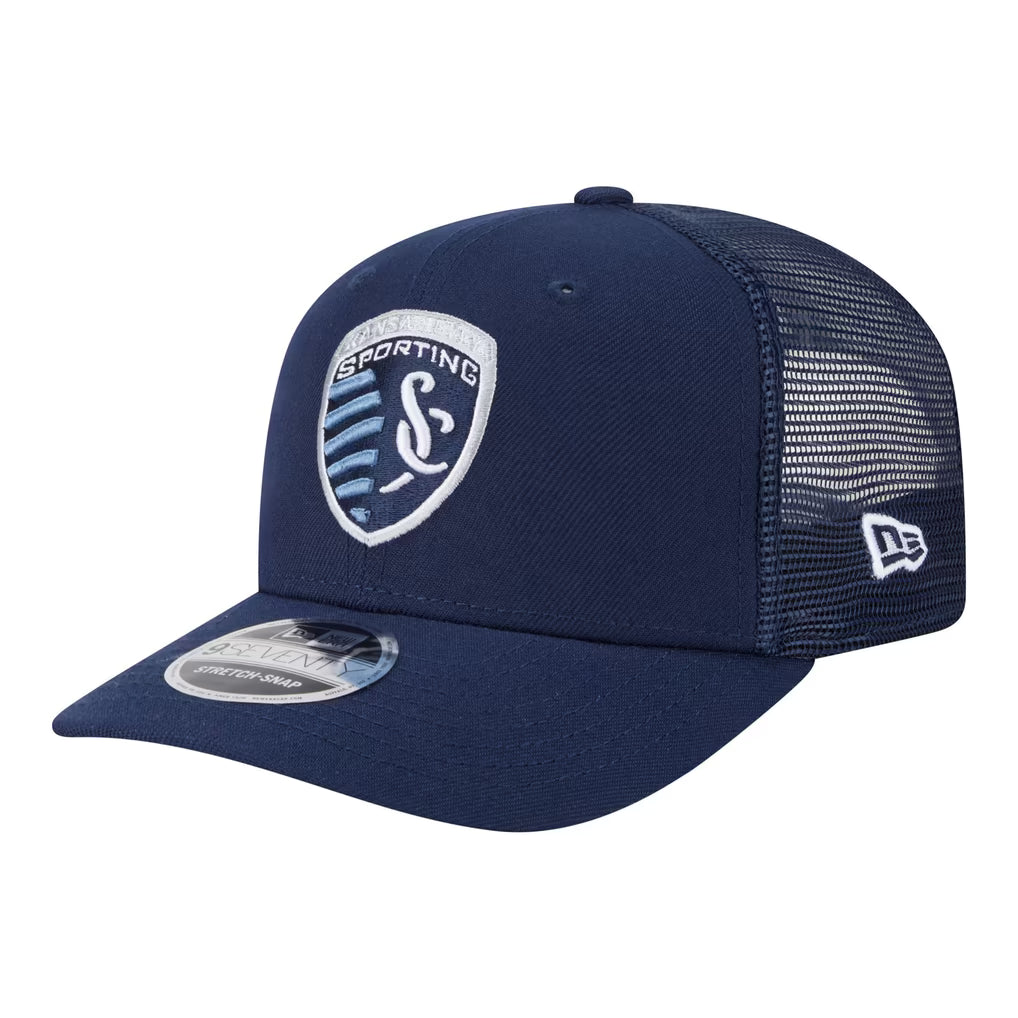 Sporting Kansas City Hat – MLS New Era 9SEVENTY Jersey Hook Adjustable – Blue (USA Sourced)