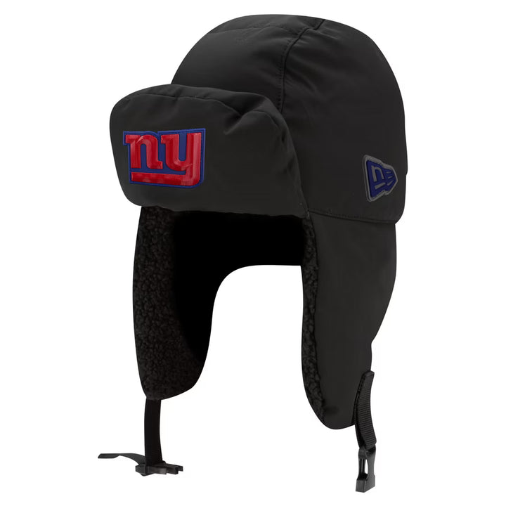 New York Giants Hat – NFL New Era 2026 Sideline Cold Weather Trapper – Charcoal (USA Sourced)