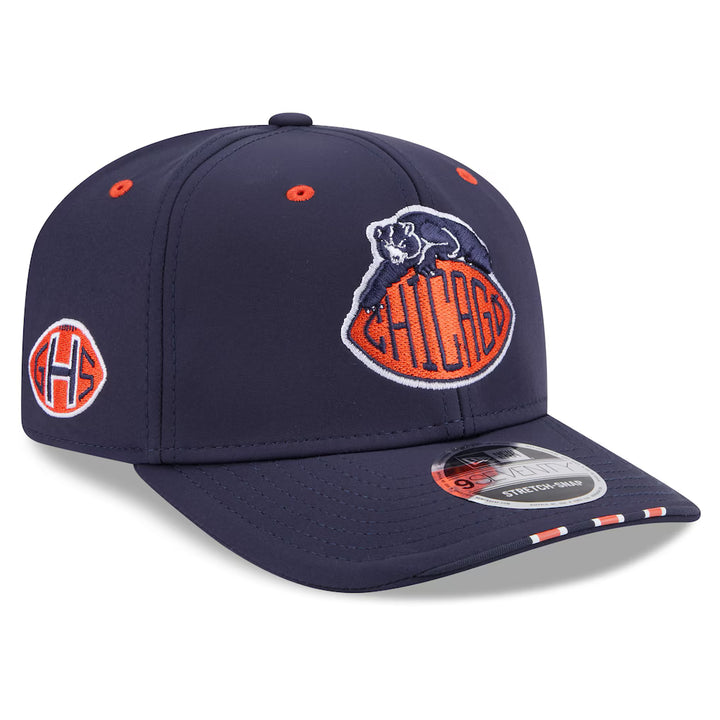 Chicago Bears Hat – New Era 2026 Rivalries Collection 9SEVENTY Adjustable – Navy (USA Sourced)