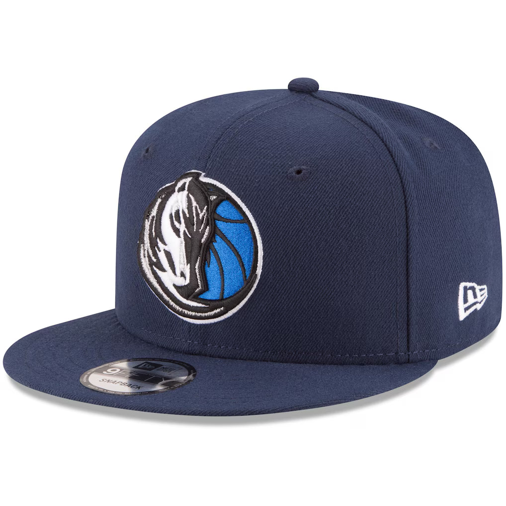 Dallas Mavericks New Era Cap - NBA Official Team Color 9FIFTY Snapback – Navy (USA Sourced)