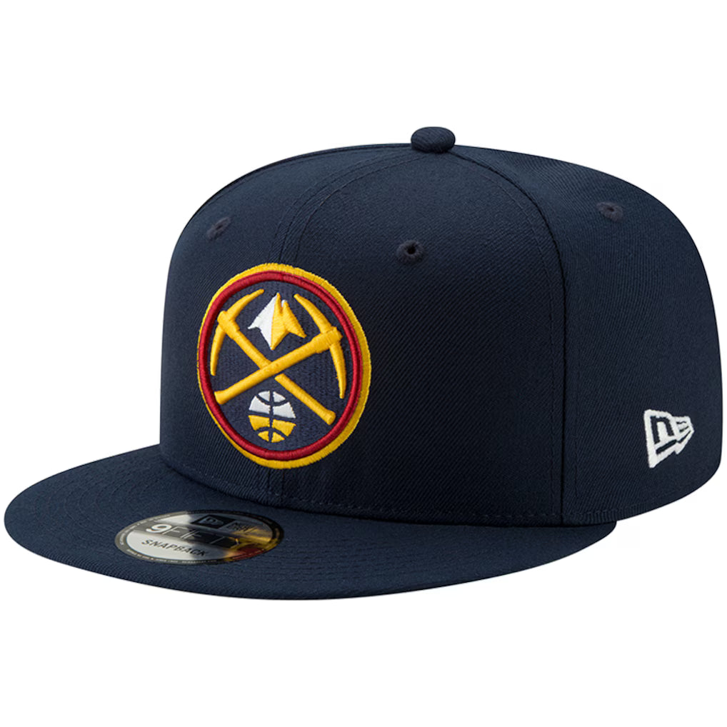 Denver Nuggets New Era Cap - NBA Official Team Color 9FIFTY Snapback – Navy (USA Sourced)