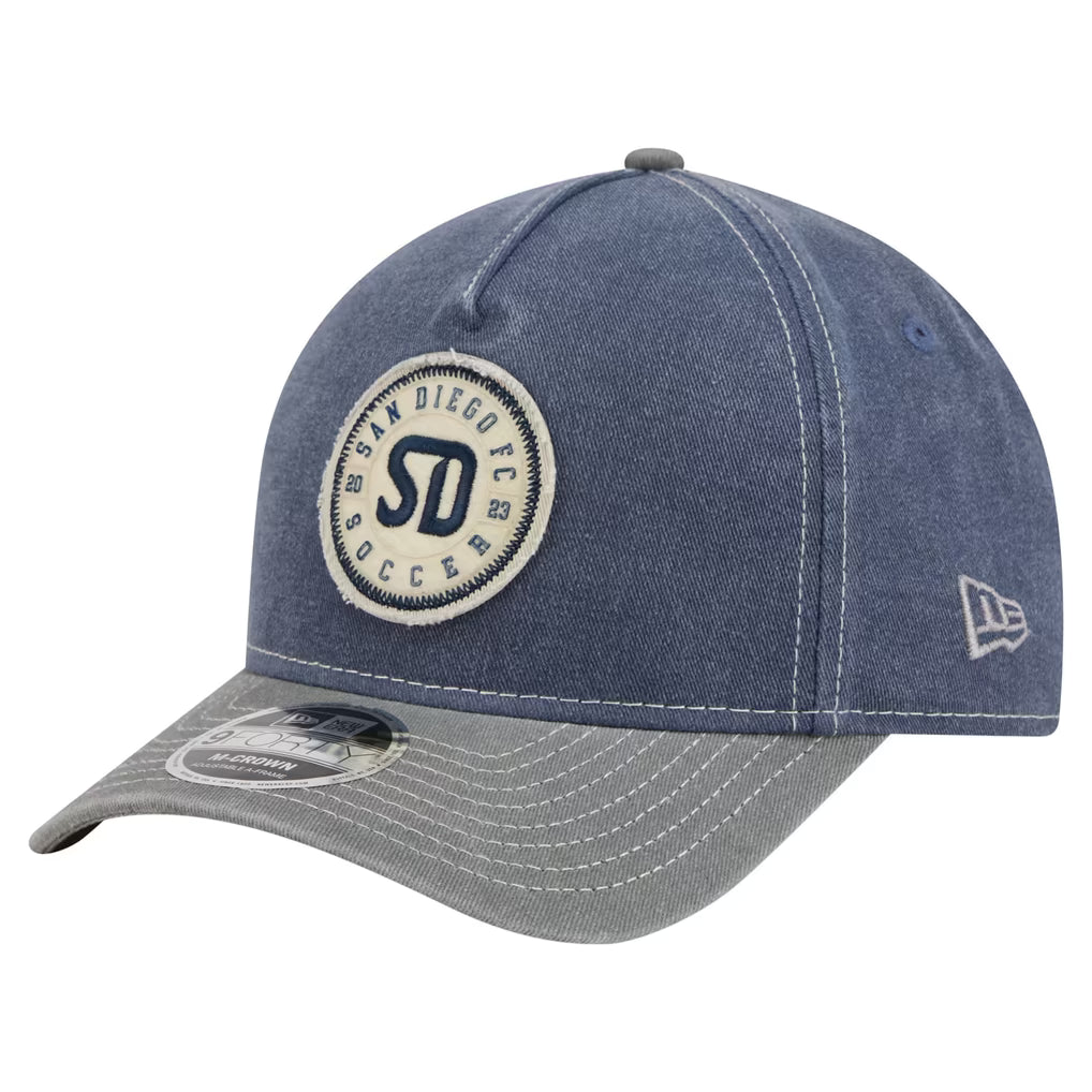 San Diego FC Hat – MLS New Era 9FORTY Jersey Hook Adjustable – Navy (USA Sourced) - UKASSNI