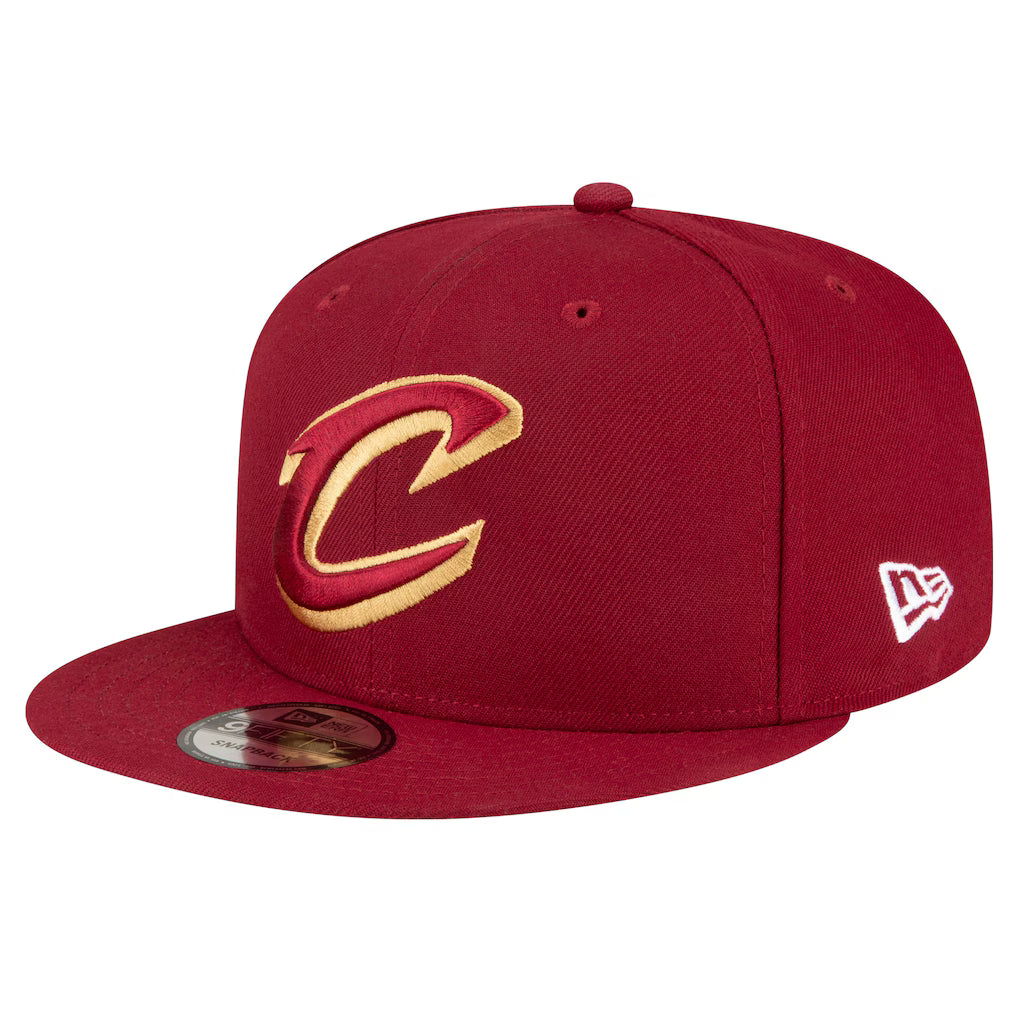 Cleveland Cavaliers New Era Cap - NBA Official Team Color 9FIFTY Snapback – Wine (USA Sourced)