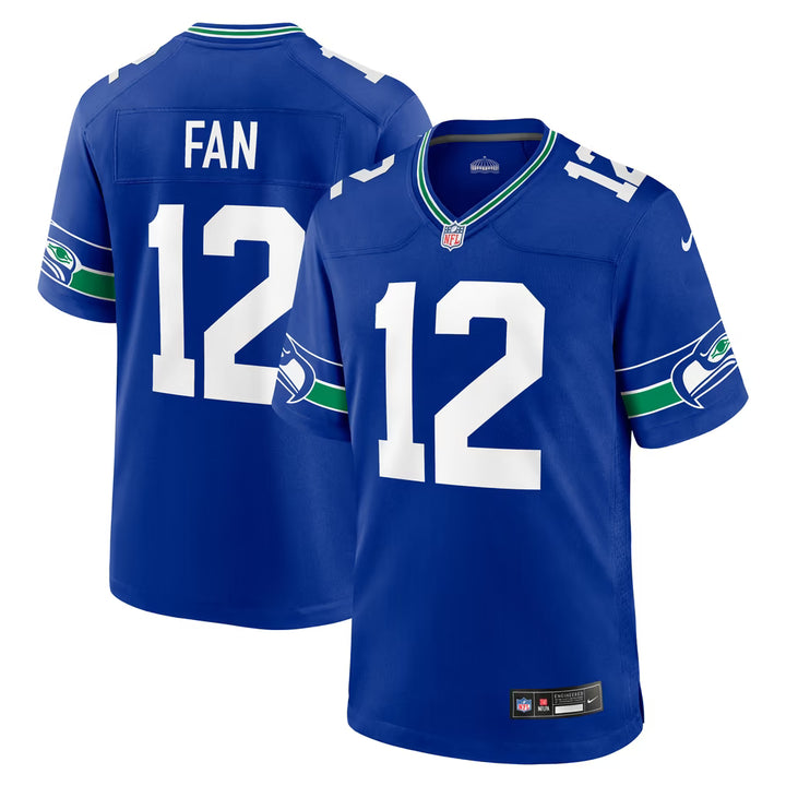 Seattle Seahawks 12s Jersey – NFL Nike Game – 3 Colours (USA Sourced)