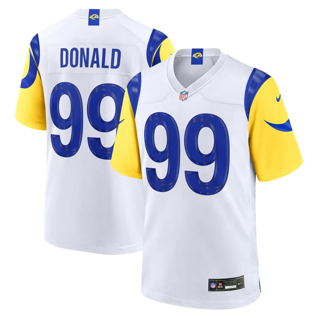 Los Angeles Rams Aaron Donald Jersey – NFL Nike Classic Sol Game – 3 Colours (USA Sourced)