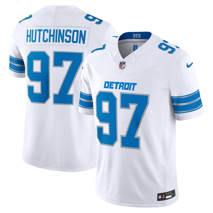 Detroit Lions Aidan Hutchinson Jersey – NFL Nike Vapor F.U.S.E. Stitched Limited – 3 Colours (USA Sourced)