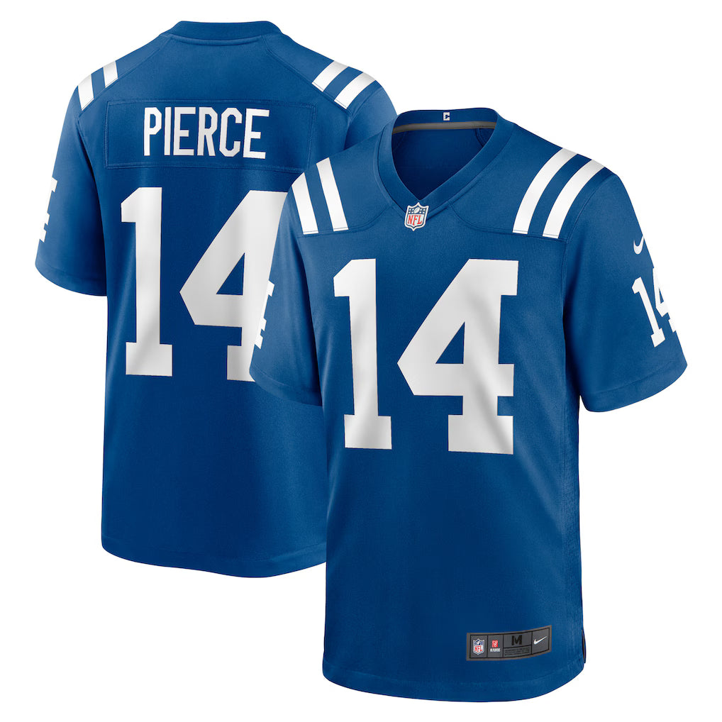 Indianapolis Colts NFL Alec Pierce Nike Player Game Jersey - Royal (USA Stock)