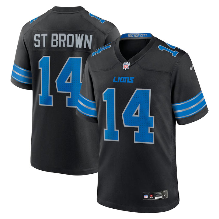 Detroit Lions Amon-Ra St. Brown Jersey – NFL Nike Game – 3 Colours (USA Sourced)