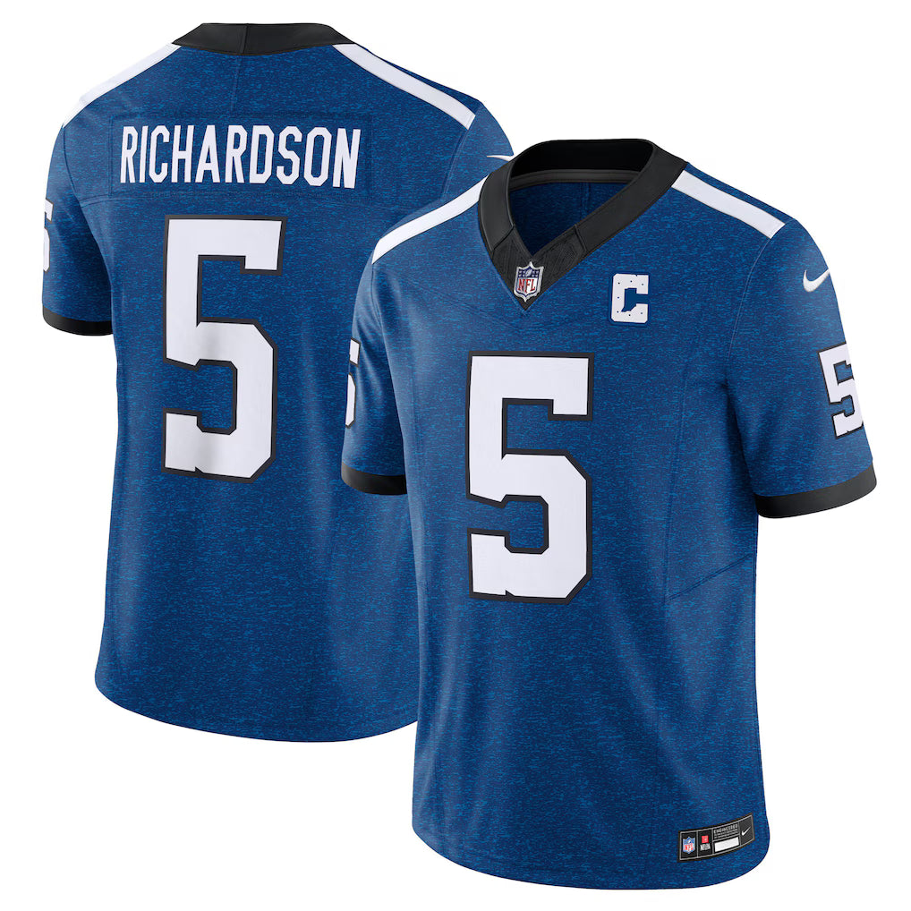 Indianapolis Colts NFL Anthony Richardson Nike Alternate Vapor F.U.S.E. Limited Jersey - Royal (USA Stock)