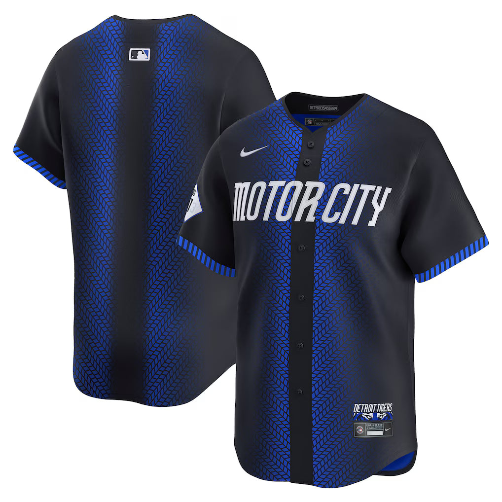 Detroit Tigers MLB Nike City Connect Limited Jersey – Blue (USA Stock) - UKASSNI