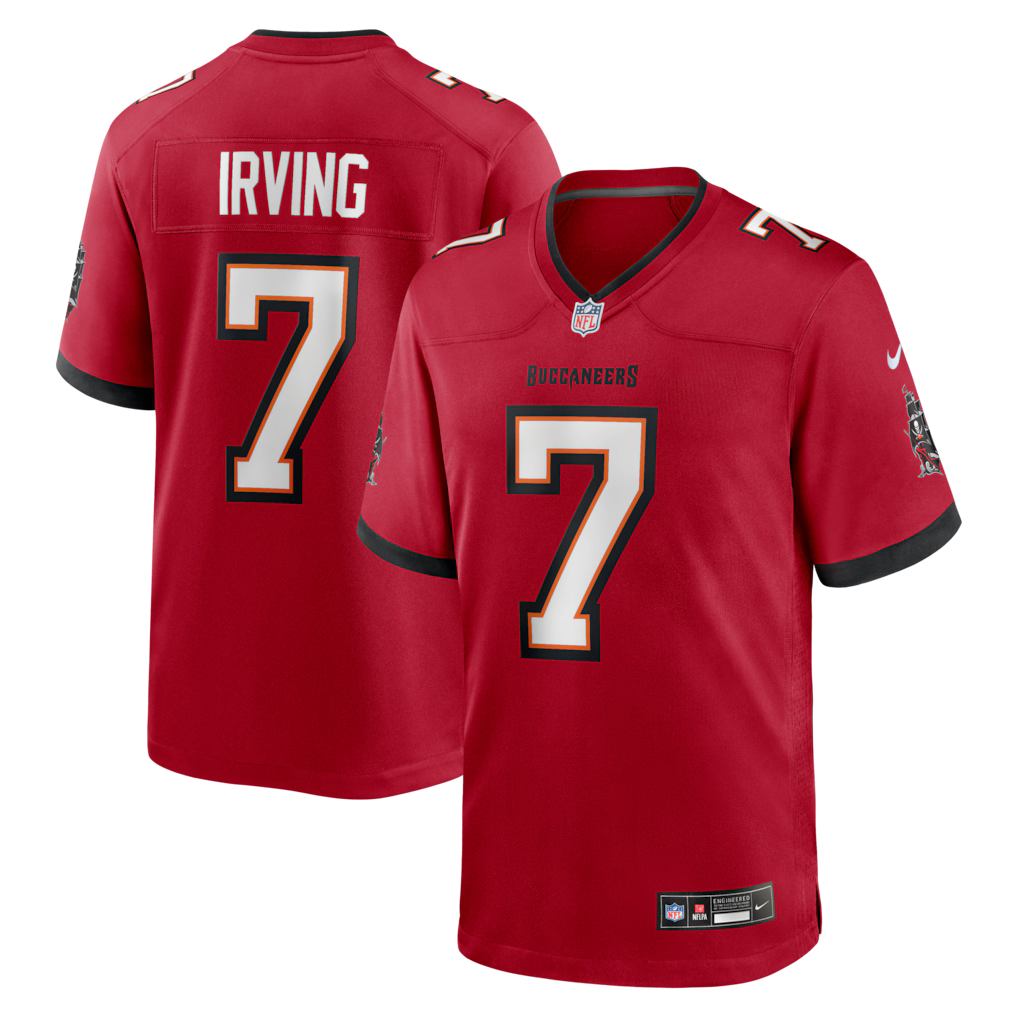 Tampa Bay Buccaneers NFL Bucky Irving Nike Game Jersey - Red (USA Stock) - UKASSNI