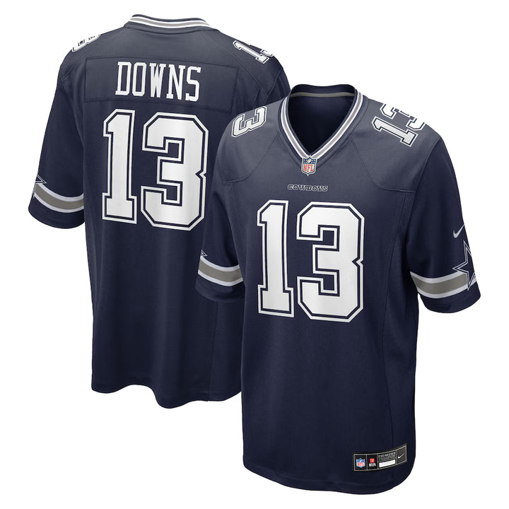Caleb Downs Dallas Cowboys Jersey – NFL Nike 2026 Draft Pick No. 11 Team – Navy (USA Sourced)