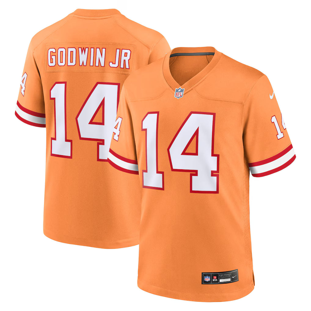 Tampa Bay Buccaneers NFL Chris Godwin Jr. Nike Alternate Game Jersey - Orange (USA Stock) - UKASSNI