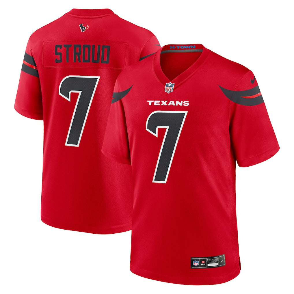 Houston Texans NFL C.J. Stroud Nike Alternate Game Jersey - Red (USA Stock)