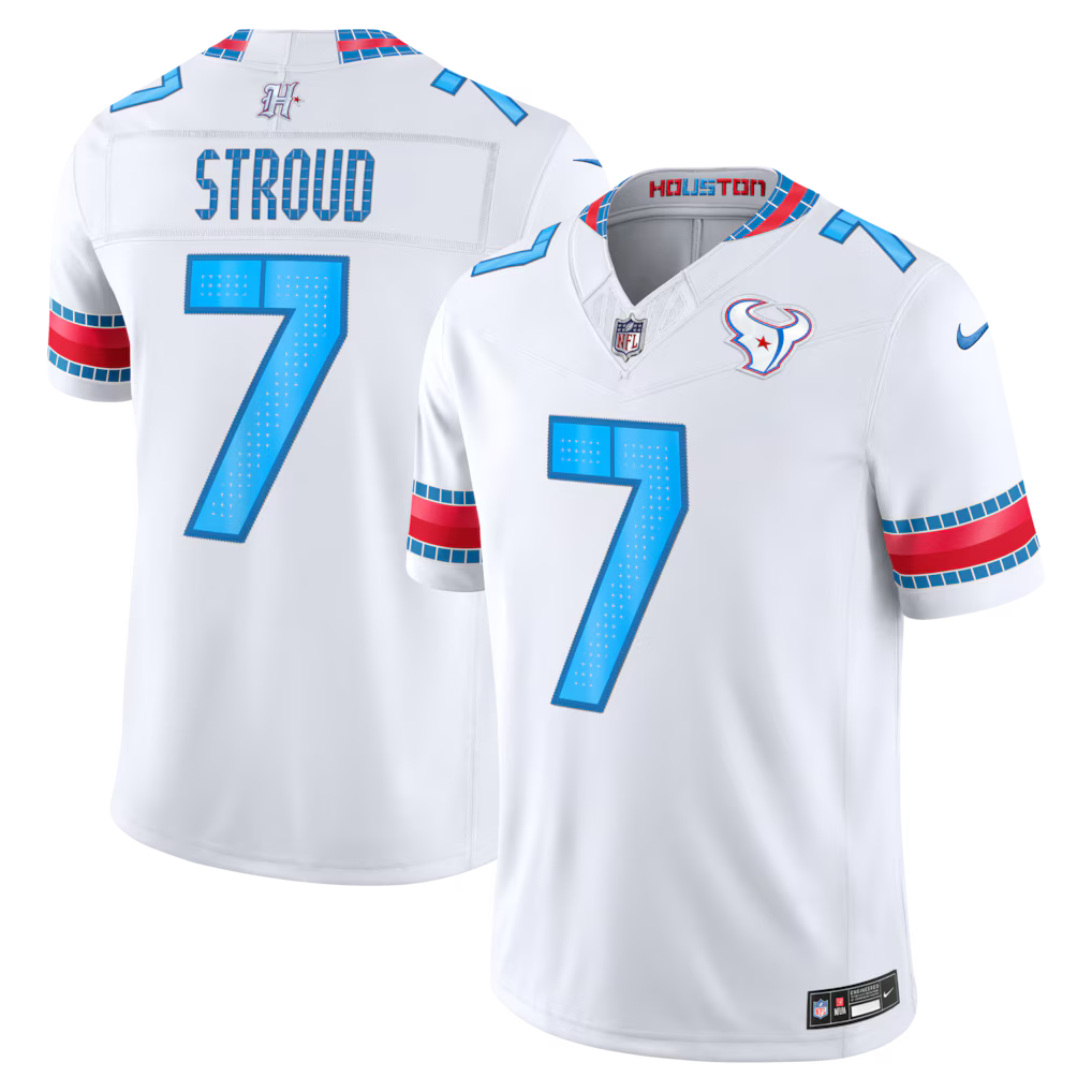 Houston Texans C.J. Stroud Jersey – NFL Nike 2026 Rivalries Collection Limited – White (USA Sourced)