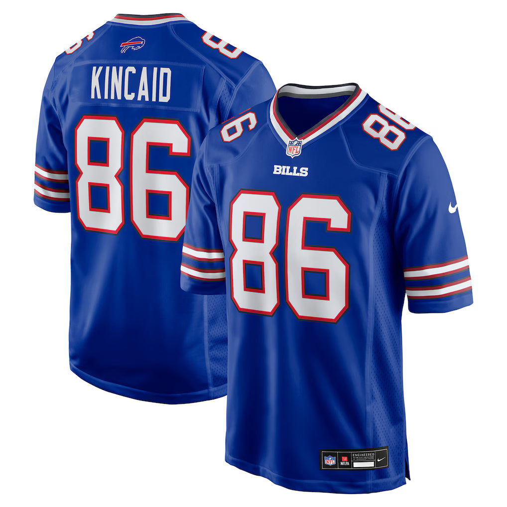 Buffalo Bills NFL Dalton Kincaid Nike Game Jersey – Royal (USA Stock) - UKASSNI