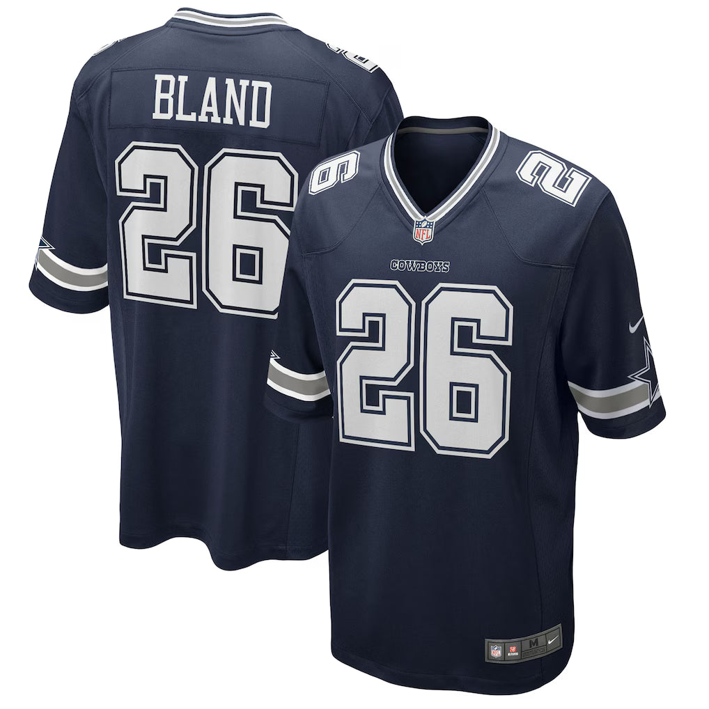 Dallas Cowboys NFL DaRon Bland Nike Game Jersey – Navy (USA Stock) - UKASSNI