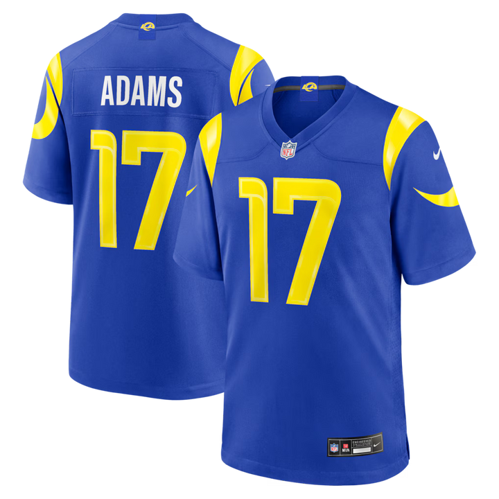 Los Angeles Rams Davante Adams Jersey - NFL Nike Team Game - Royal (USA Sourced) - UKASSNI