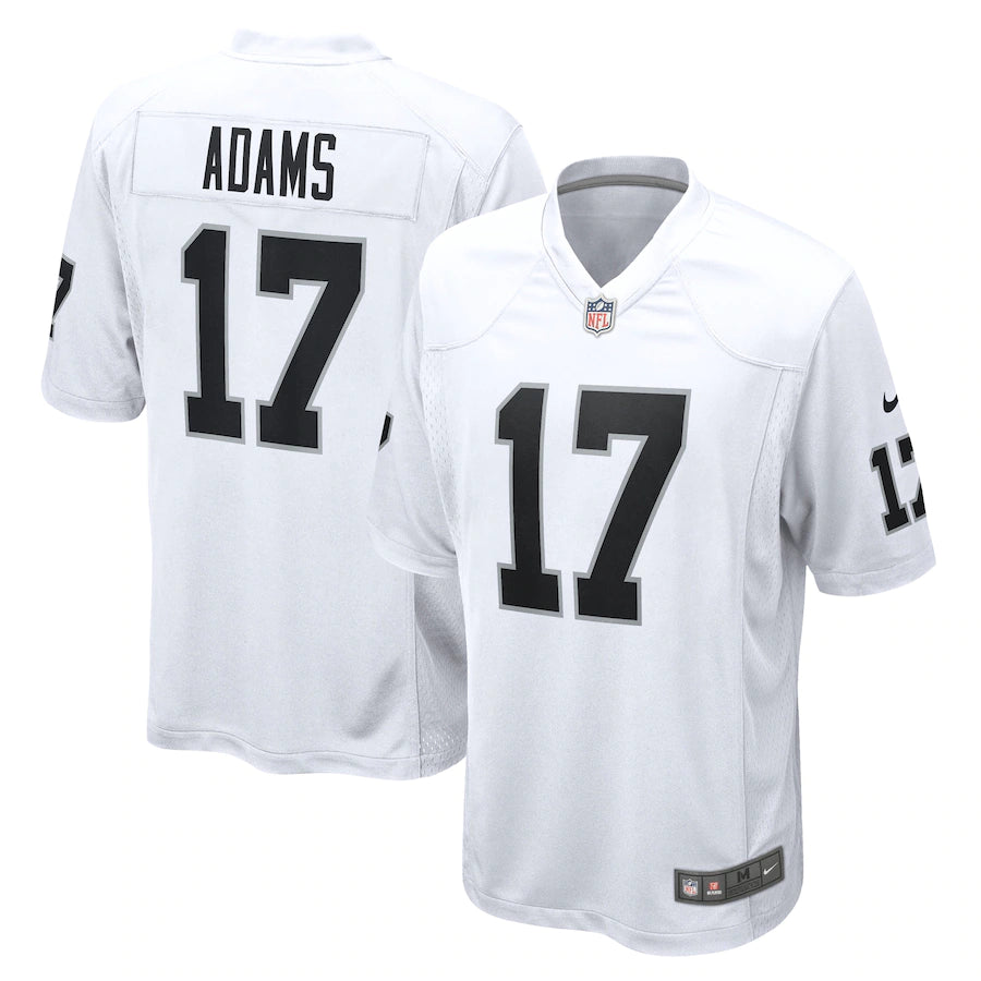 Davante Adams Las Vegas Raiders Nike Game Jersey - White - UKASSNI