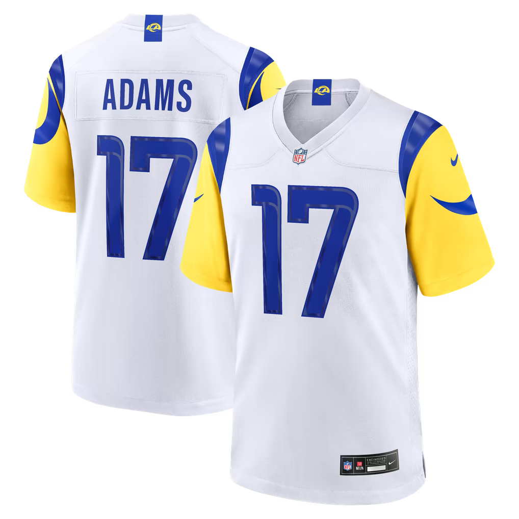 Los Angeles Rams Davante Adams Jersey – NFL Nike Game – 2 Colours (USA Sourced)